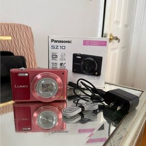 Panasonic Lumix SZ10 Pink Digital Camera